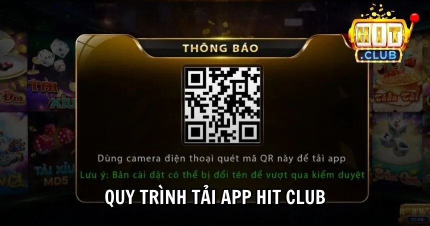 Các bước tải app HIT CLUB vô cùng đơn giản